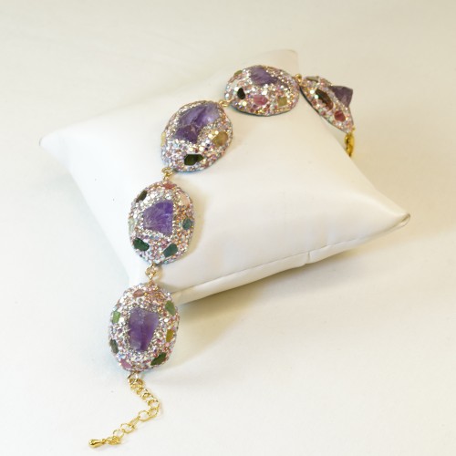 Turkish Natural Stone Bracelet – Elegant Premium Design