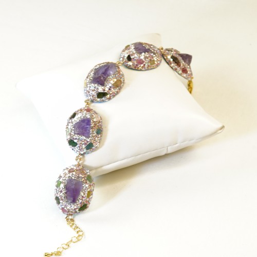 Turkish Natural Stone Bracelet – Elegant Premium Design