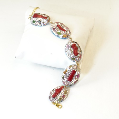 Turkish Natural Stone Bracelet – Elegant Premium Design