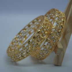 White Stone Bangles H20621/9