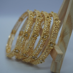 Rose  Stone Indian Bangles H20621/11