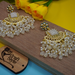 Elegant Colorful Earring GM12182/20 Pearl