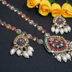 Pakistani Style Necklace Set GM12182/2