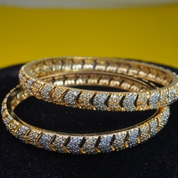 Diamond Cuts Bangles GM12182/7