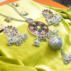 Oxidize Chelsi Necklace Set 8118/6