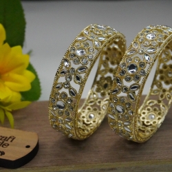 Kundon Floral Bangles J904/4