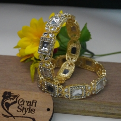 Kundon Floral Bangles J904/6/2