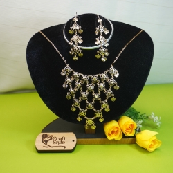 Floral Gold-Toned Jewelry Set Xuping A18