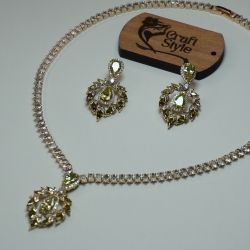 Olive Buds Diamond Cut Necklace YMC1033/11-2