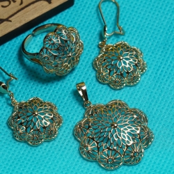 Floral Pendent Set Xuping24