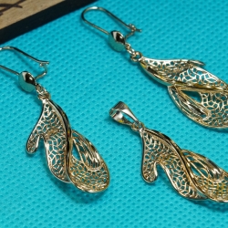 Leaf Pendent Set Xuping27