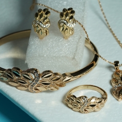 Floral Pendent Set Xuning20A/2