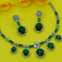 Premium Necklace Set/Ex-1-GM8831-5-1990-Green