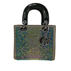 Luxury Crystal Mini Green Handbag - Craft Style