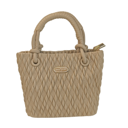 Elegant Quilted Top Handle Handbag SA299/1