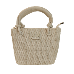 Elegant Quilted Top Handle Handbag SA299/1