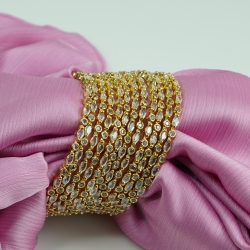 Craft Style Premium Stone Studded Bangle1